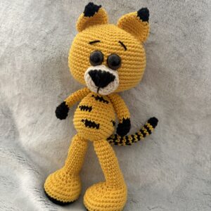 Amigurumi Tiger | Handgemachtes Kuscheltier | Häkelpuppe Unikat | Geschenkidee