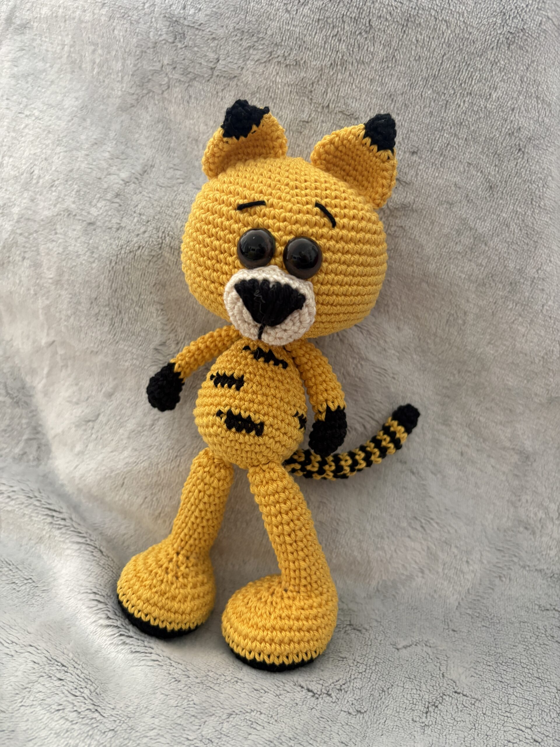 Amigurumi Tiger | Handgemachtes Kuscheltier | Häkelpuppe Unikat | Geschenkidee